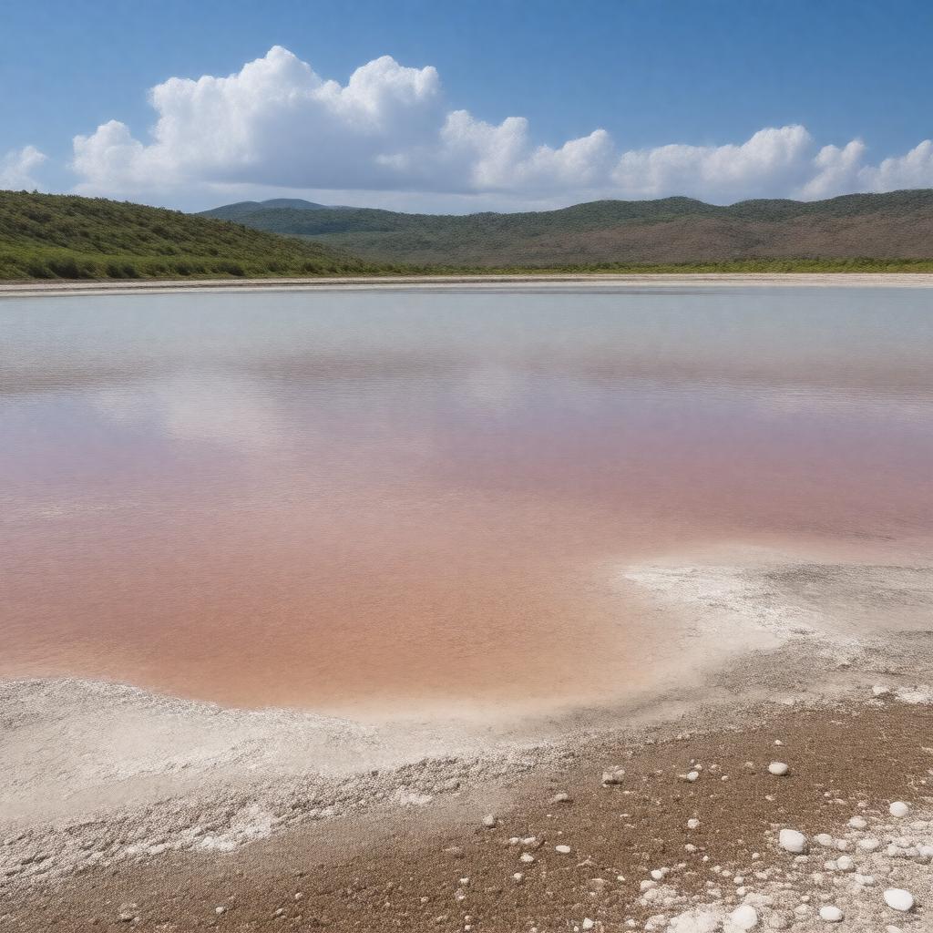 AI-created image of Lake Azuei