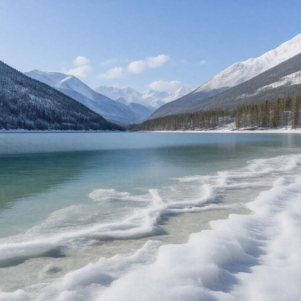 AI-created image of Lake Baikal