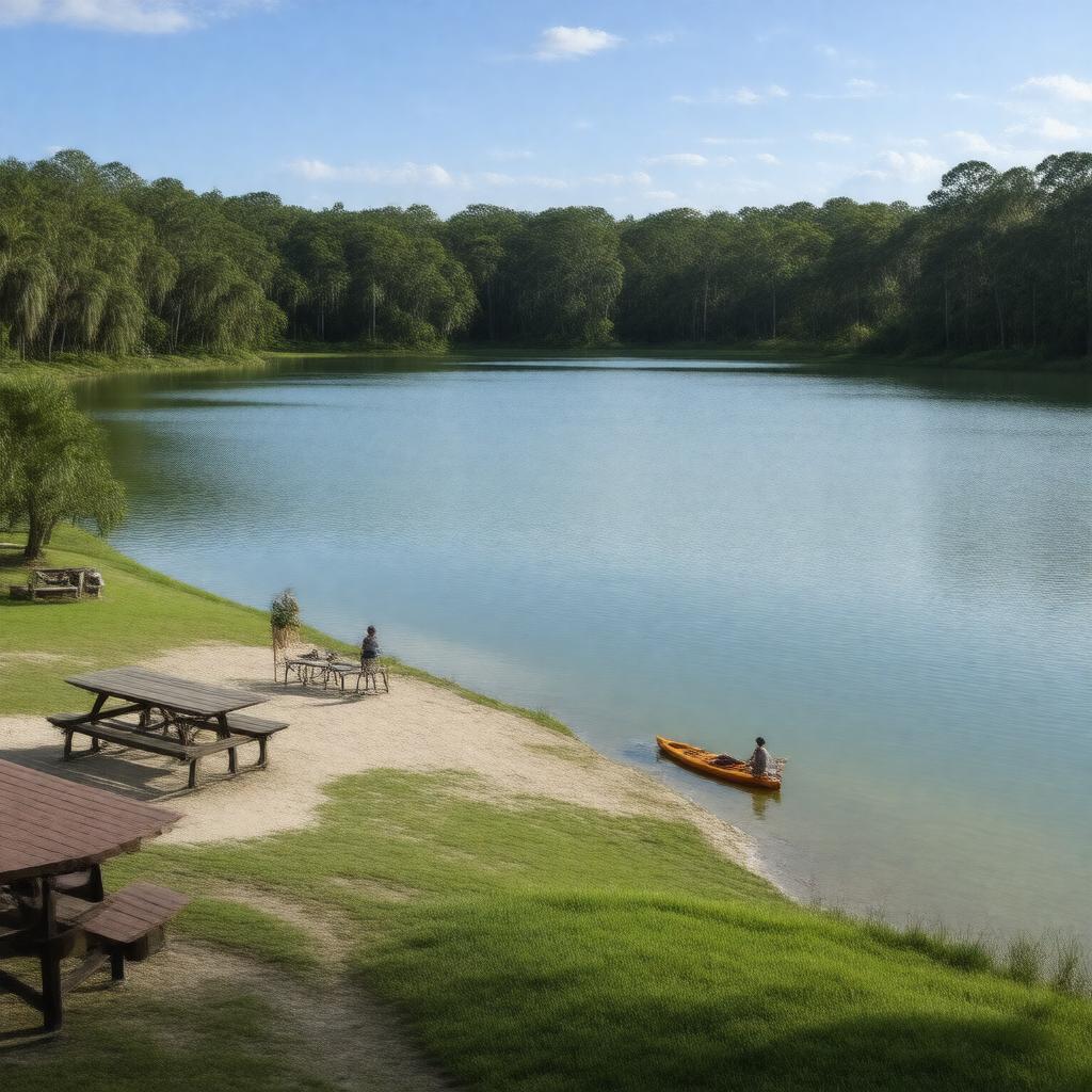 AI-created image of Lake Claire