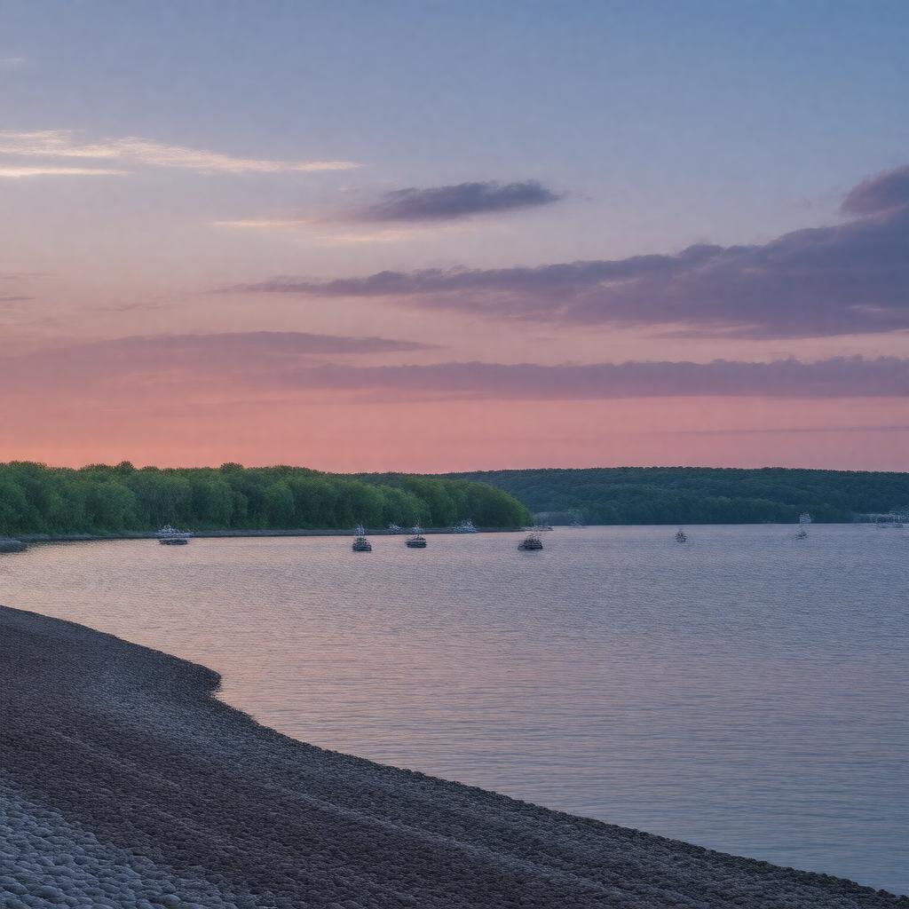 AI-created image of Lake County, Illinois