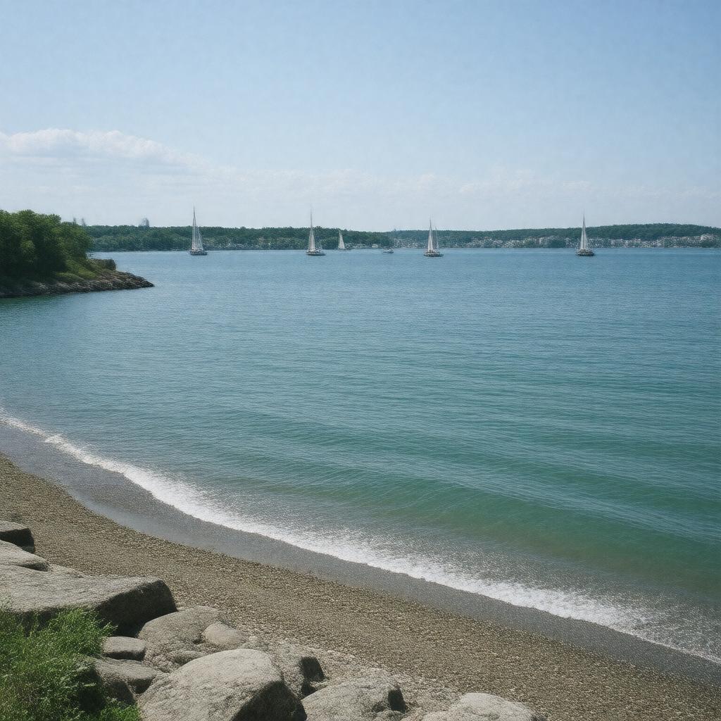 AI-created image of Lake Erie