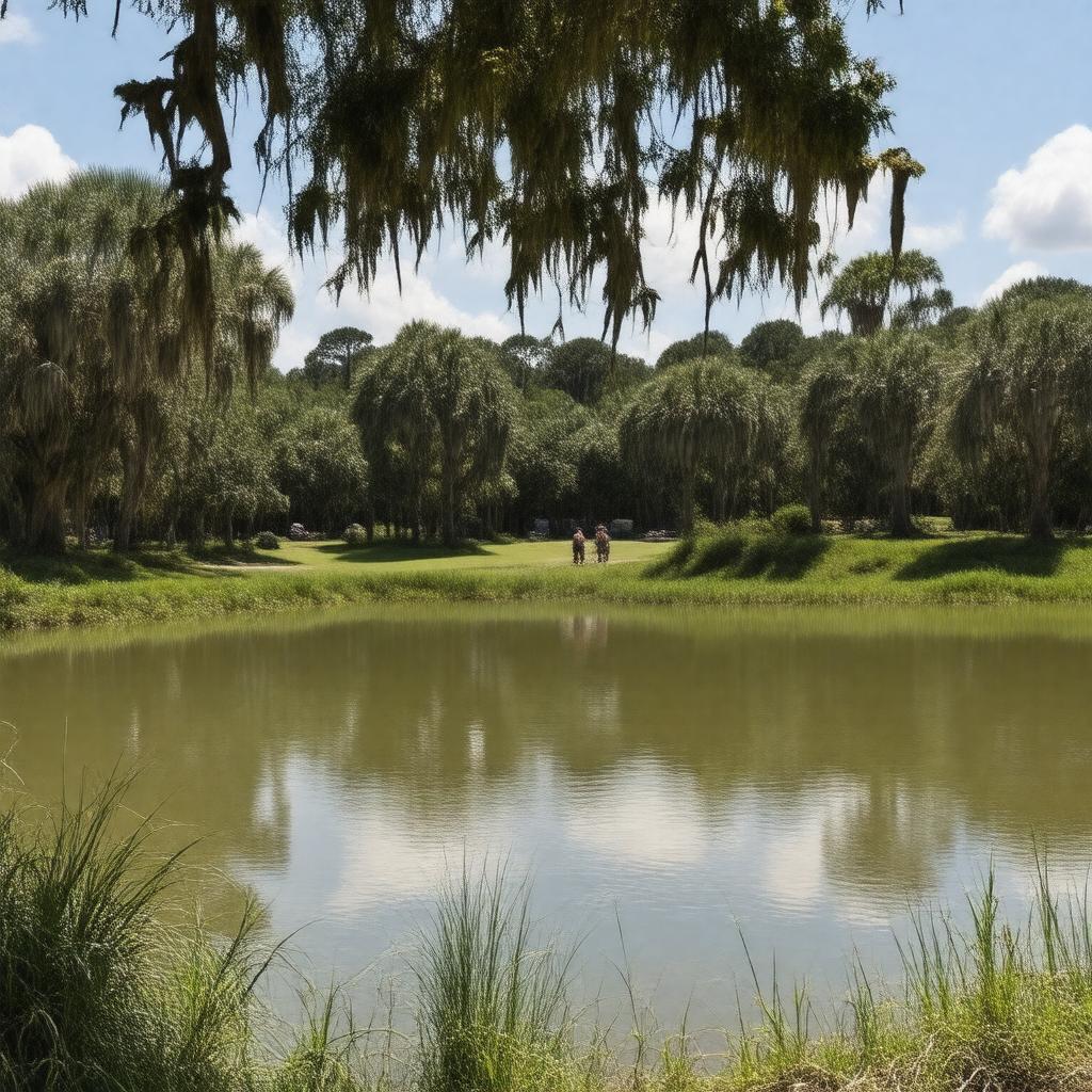 AI-created image of Lake Eva