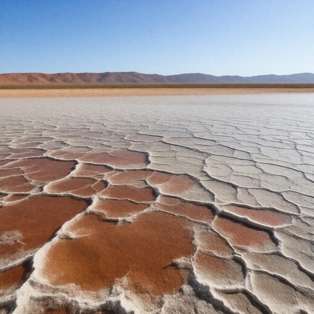 AI-created image of Lake Eyre