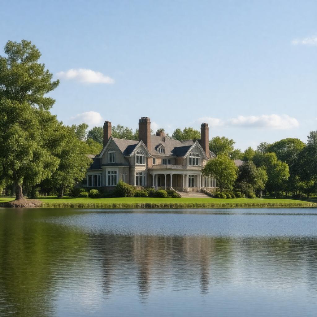 AI-created image of Lake Forest, Illinois, United States