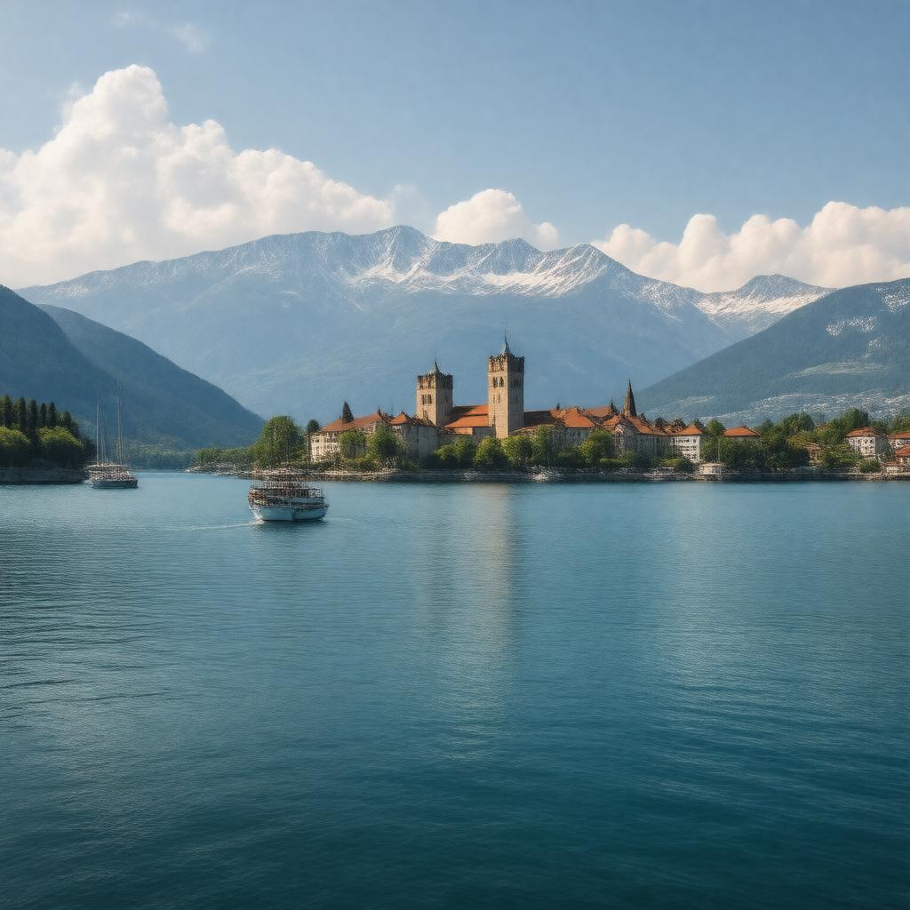 AI-created image of Lake Geneva