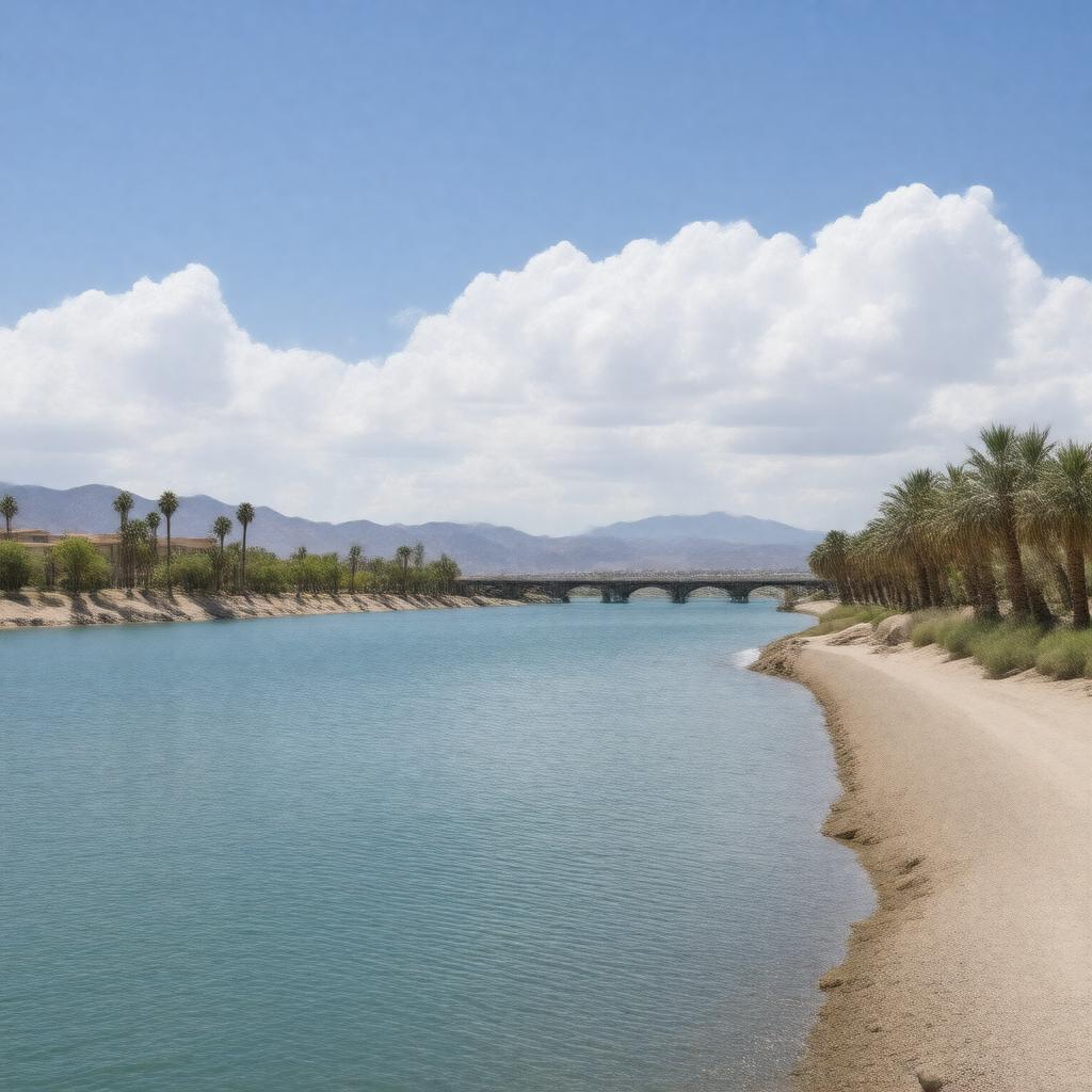 AI-created image of Lake Havasu City