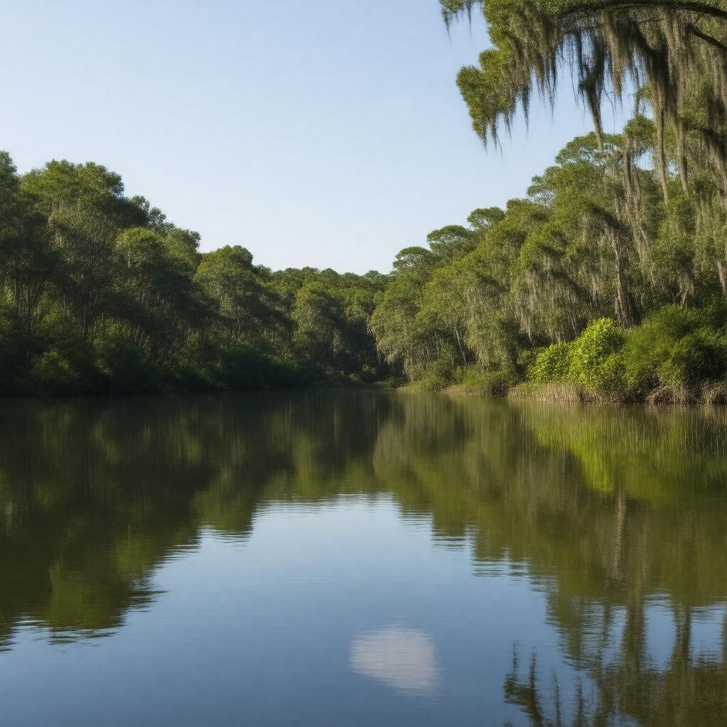 AI-created image of Lake Helen