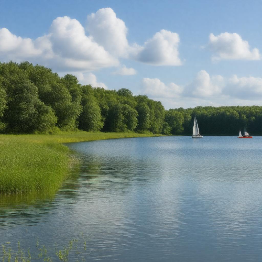 AI-created image of Lake Jane