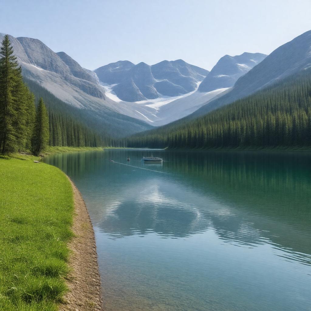 AI-created image of Lake Josephine