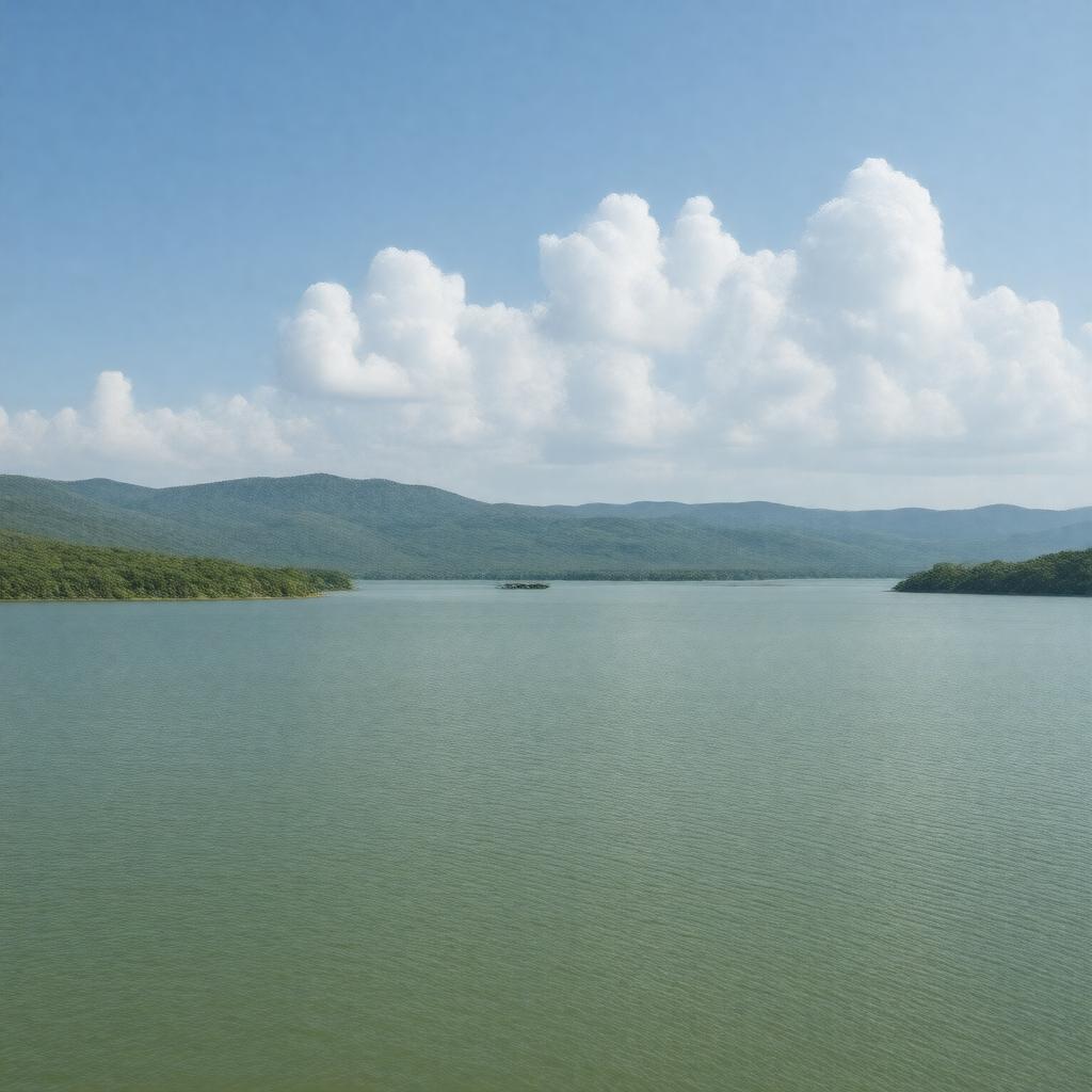 Click to view larger image AI-created image of Lake Kariba