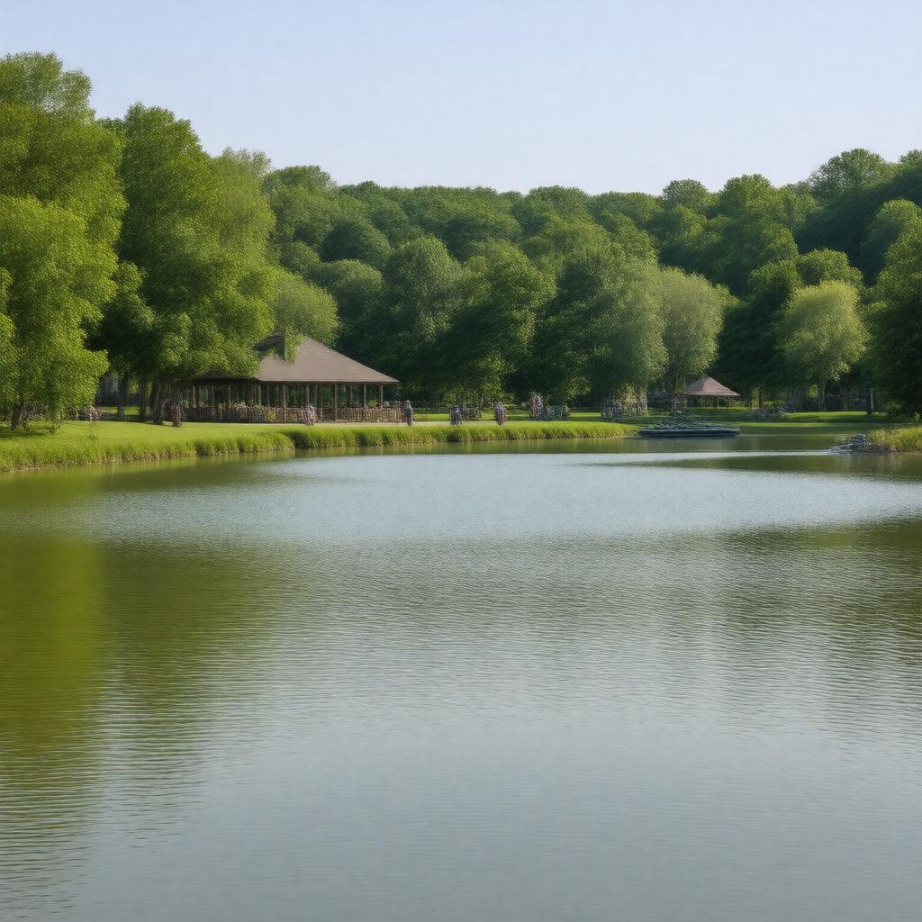 AI-created image of Lake Kittamaqundi