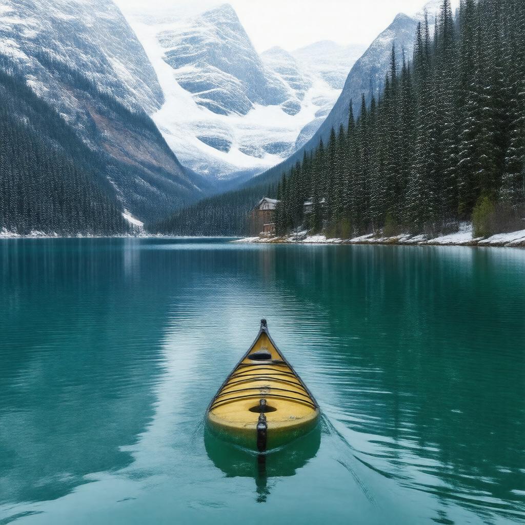 AI-created image of Lake Louise