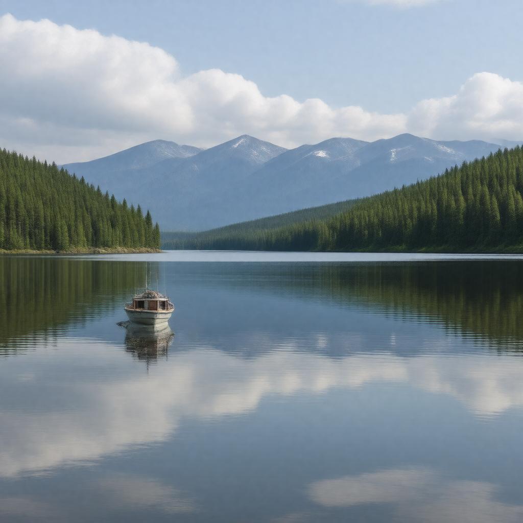 AI-created image of Lake Lucille