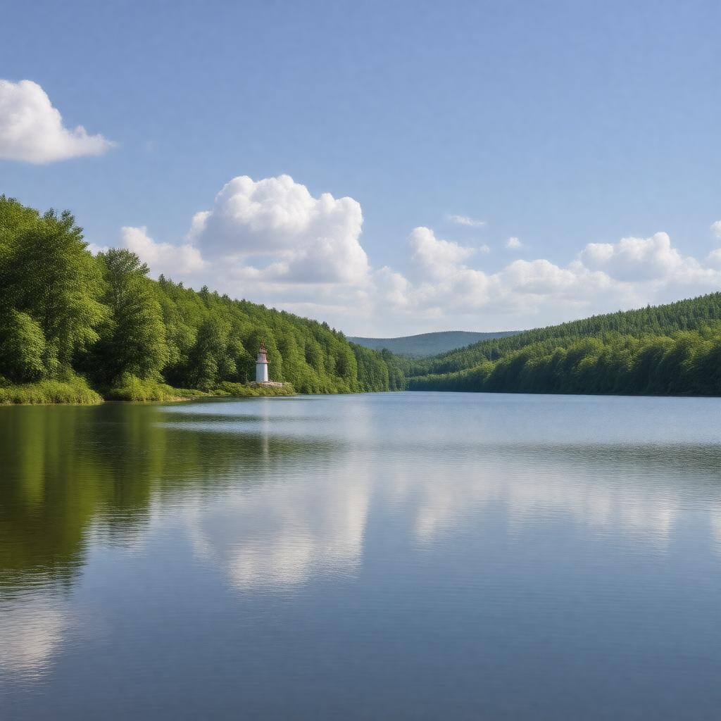 AI-created image of Lake Marie