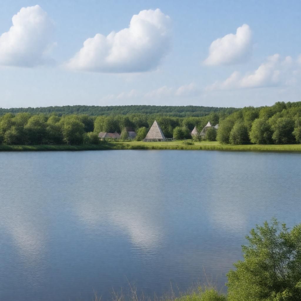 AI-created image of Lake Mills