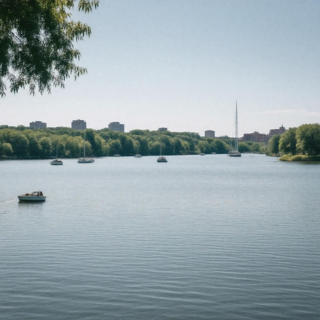 AI-created image of Lake Monona