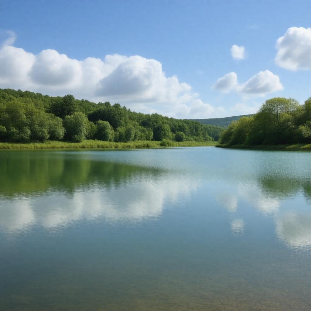 AI-created image of Lake Nancy