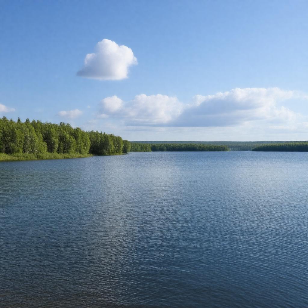 AI-created image of Lake Onega