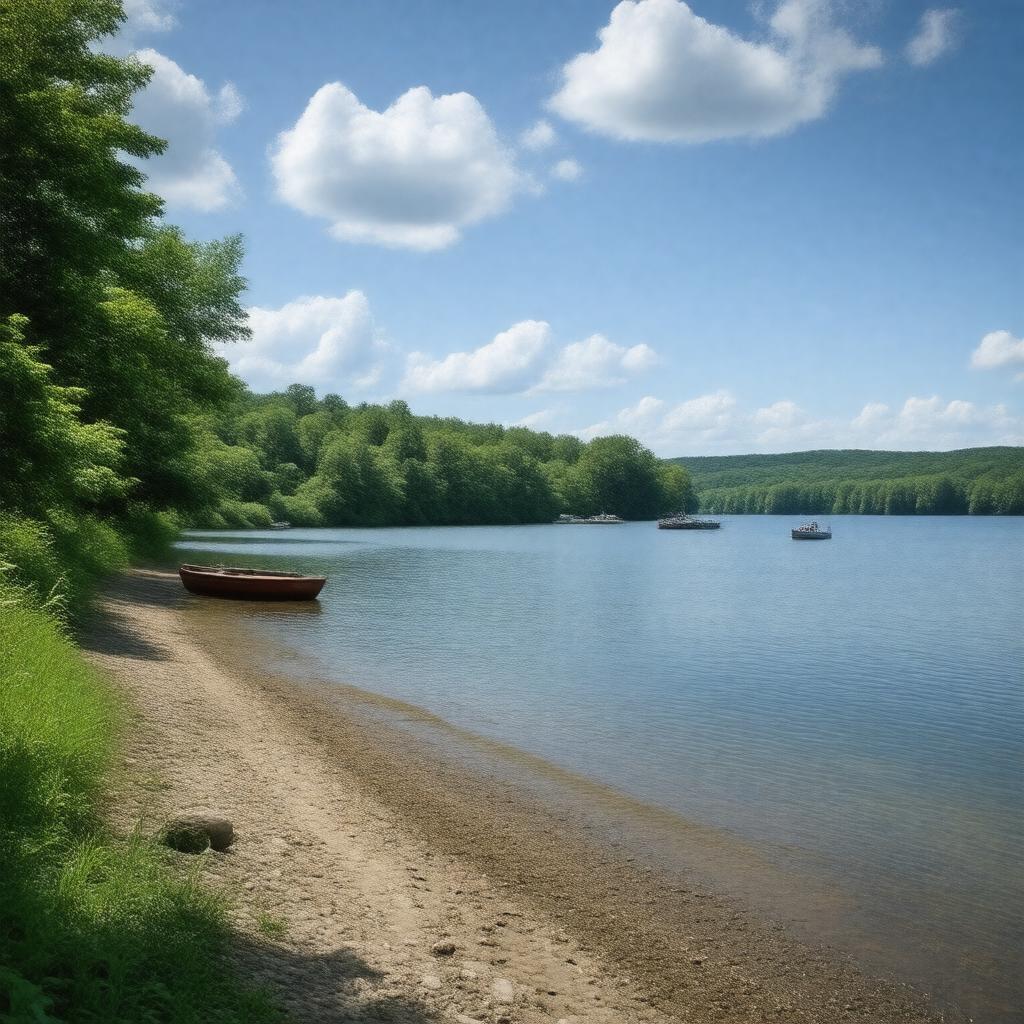 AI-created image of Lake Ripple