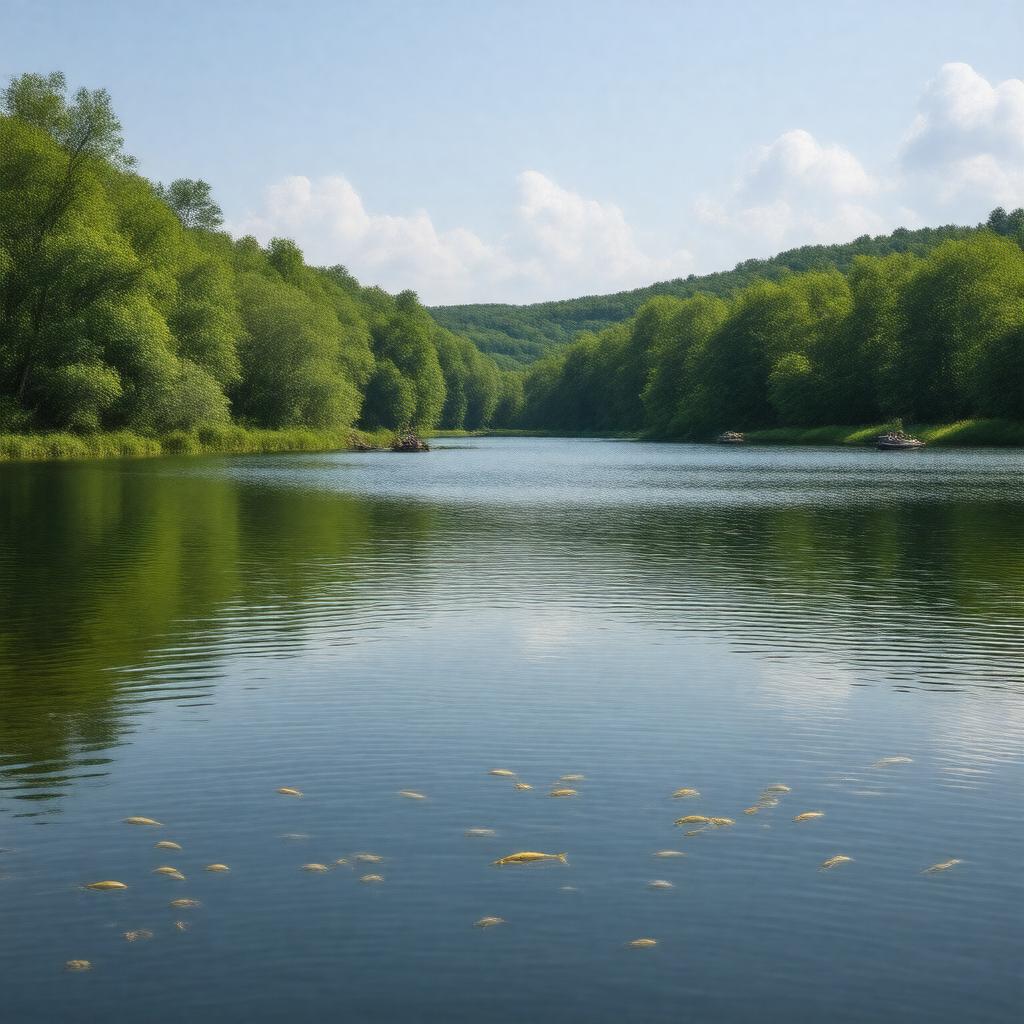 AI-created image of Lake Sarah