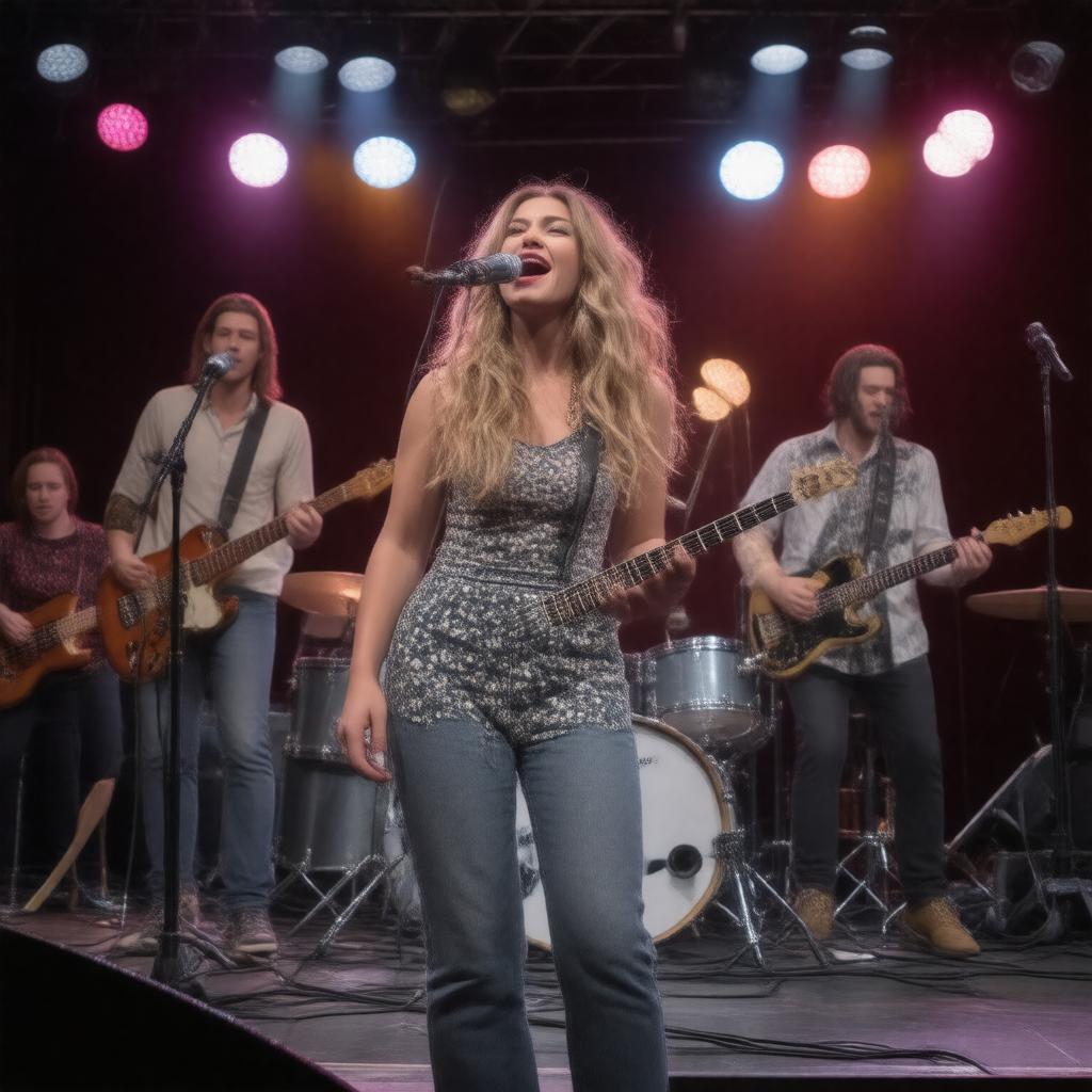 AI-created image of Lake Street Dive