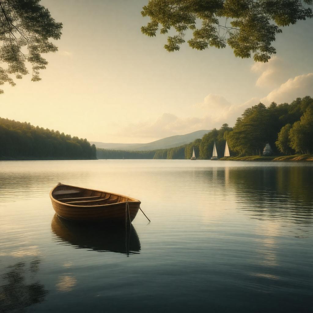 AI-created image of Lake Sunapee