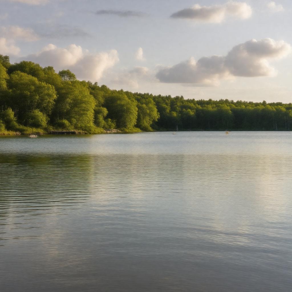 AI-created image of Lake Susan