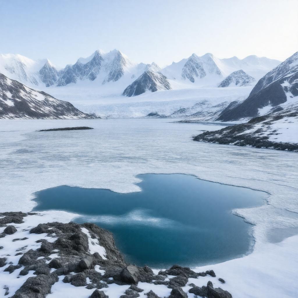 AI-created image of Lake Thomas