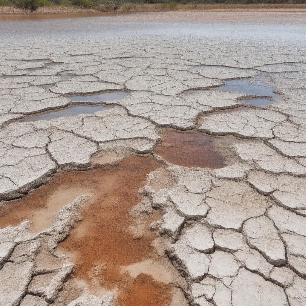AI-created image of Lake Torrens