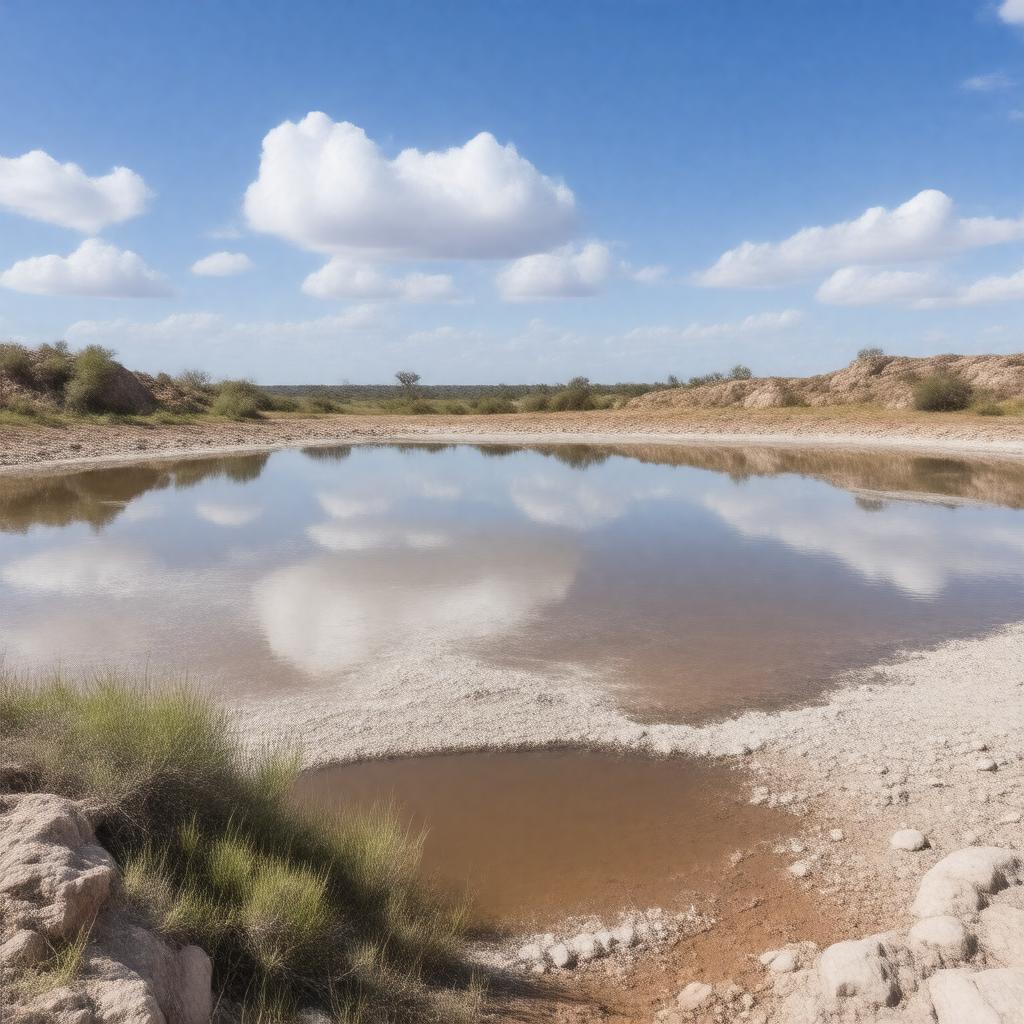 AI-created image of Lake Torrens National Park