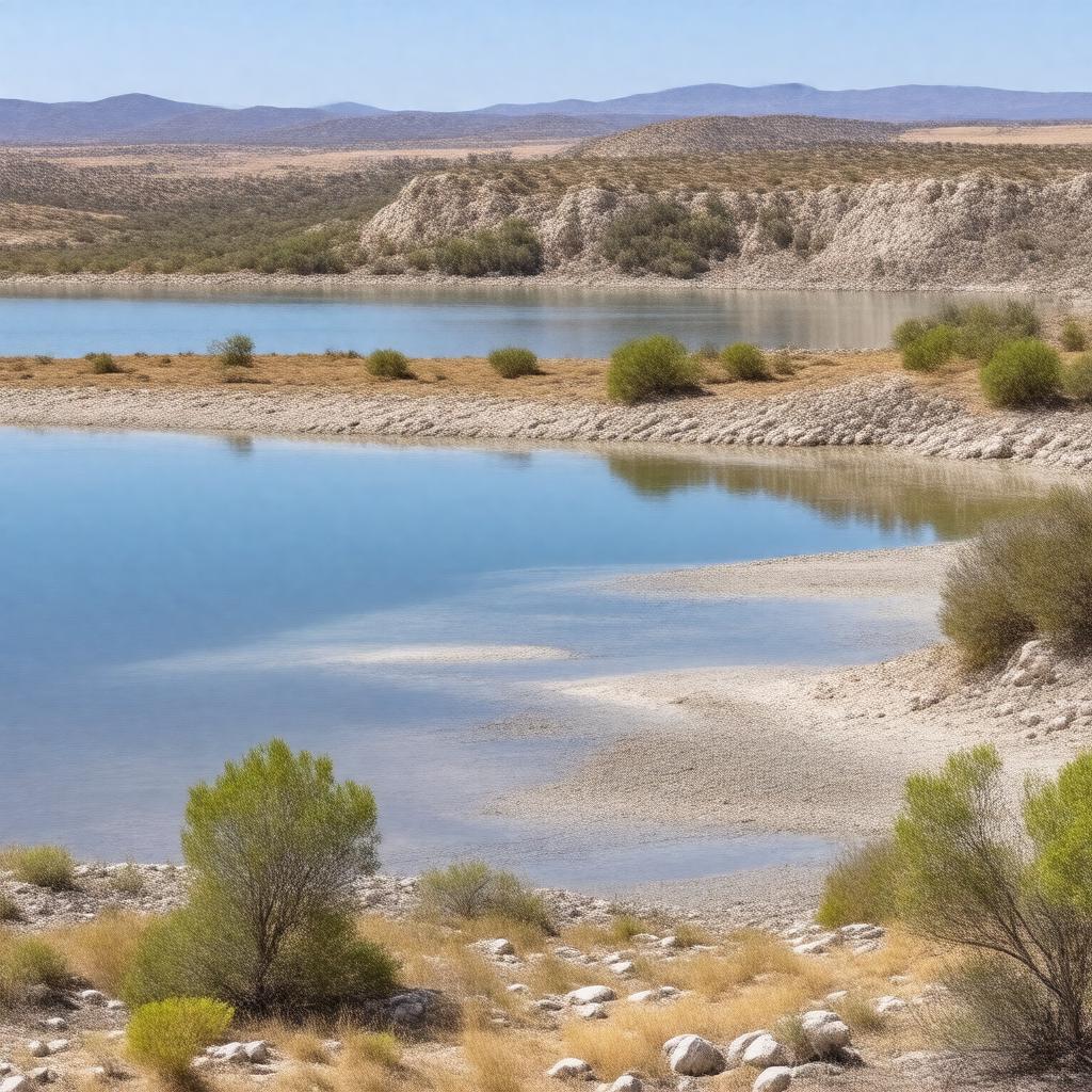 AI-created image of Lake Torrens region
