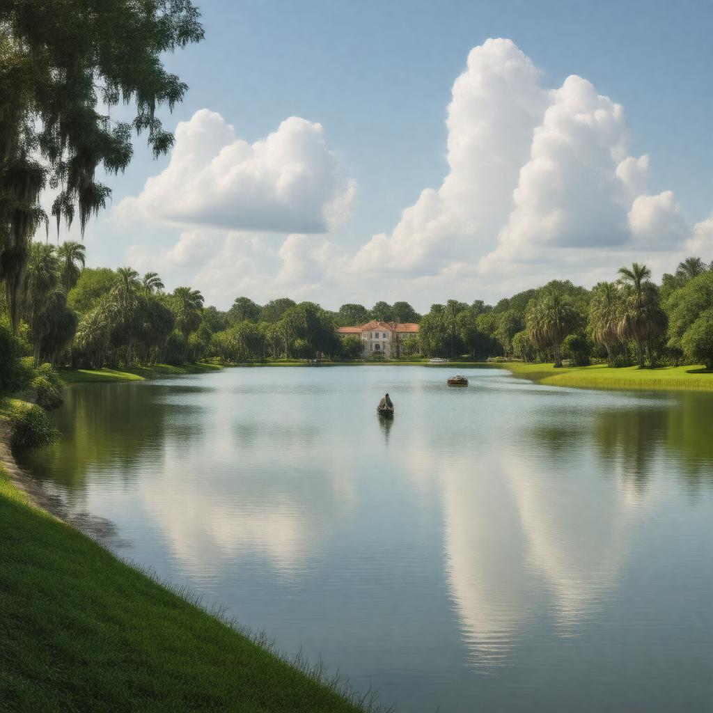 AI-created image of Lake Virginia