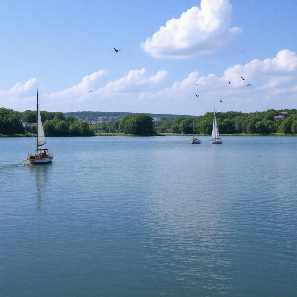 AI-created image of Lake Winnebago