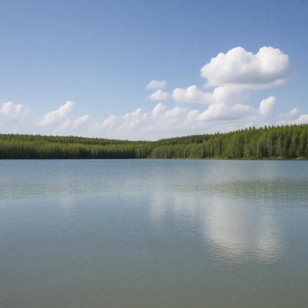 AI-created image of Lake Winnipegosis