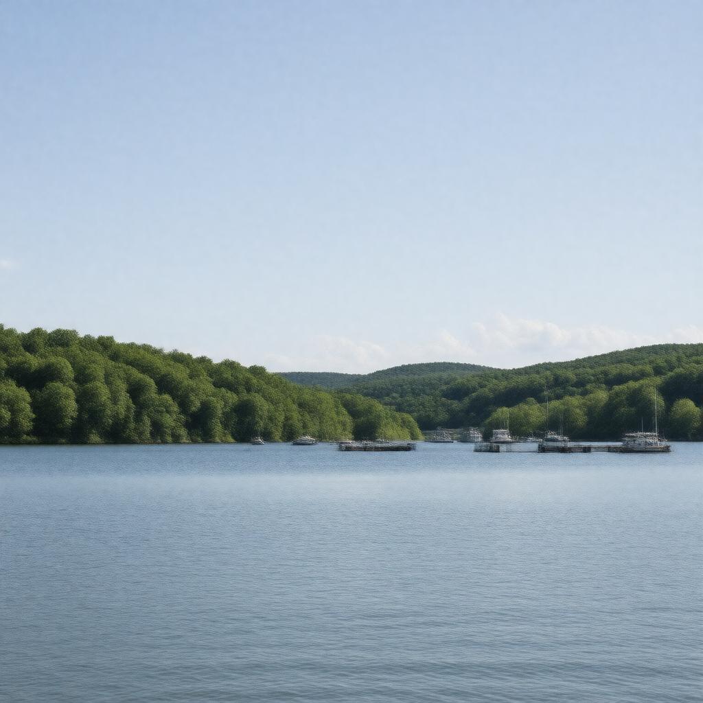 AI-created image of Lake of the Ozarks, Missouri