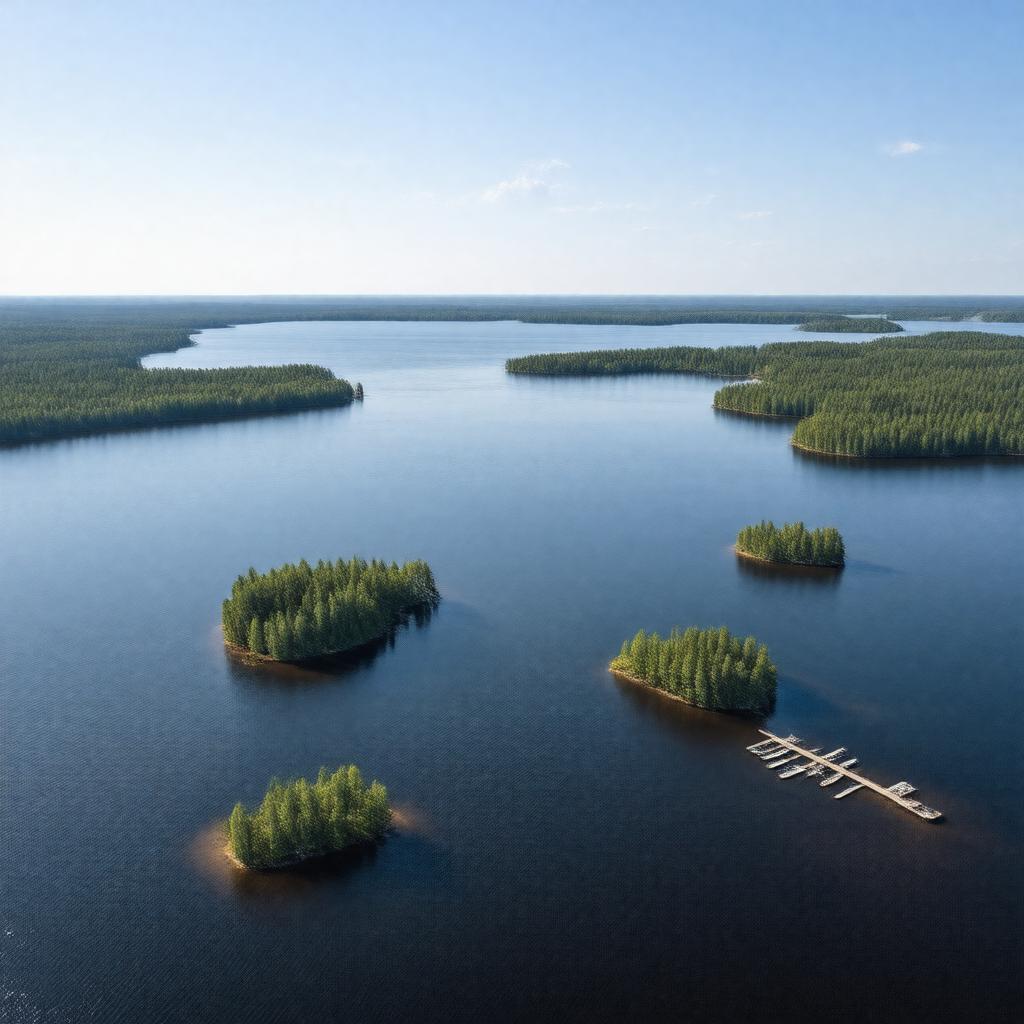 AI-created image of Lake of the Woods