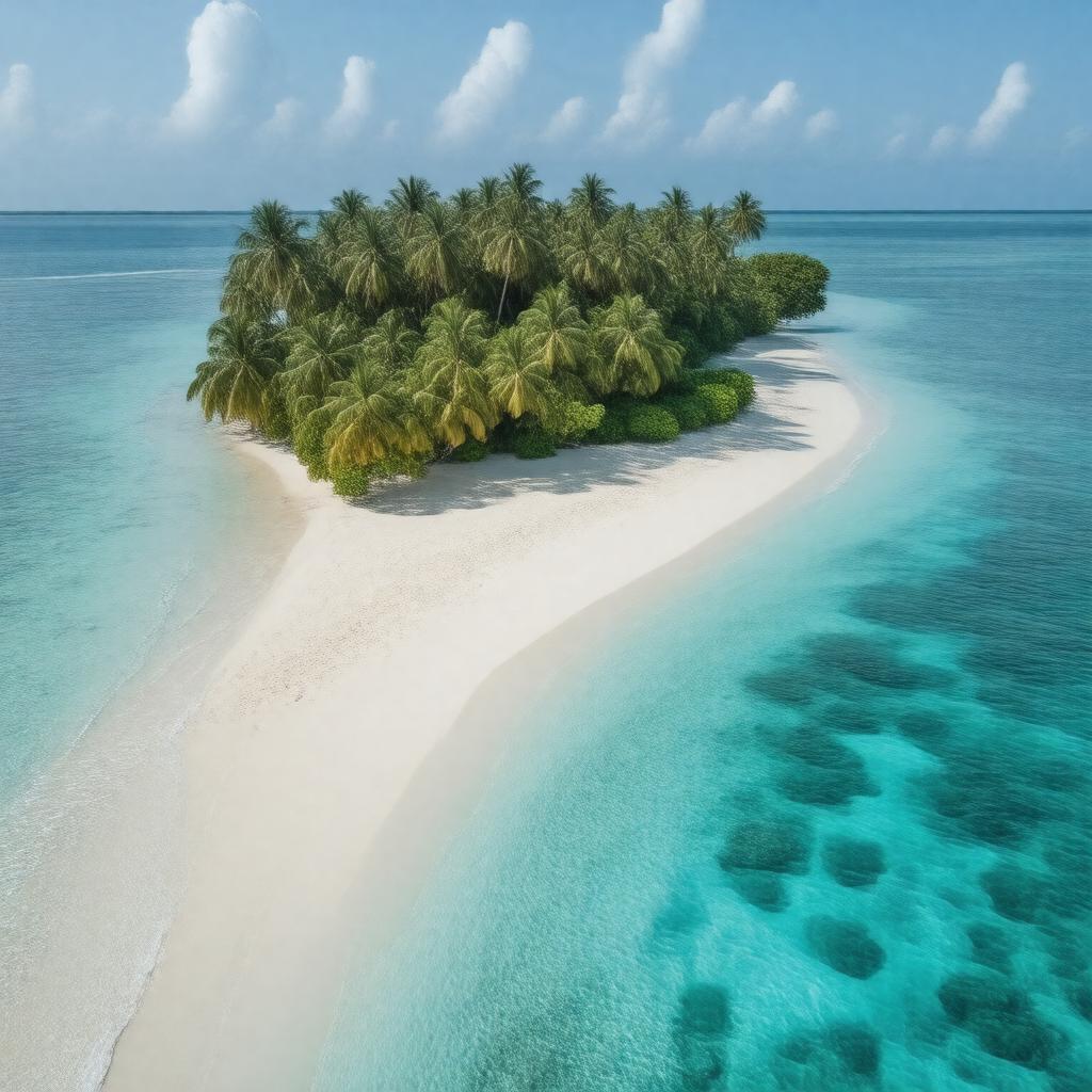 AI-created image of Lakshadweep