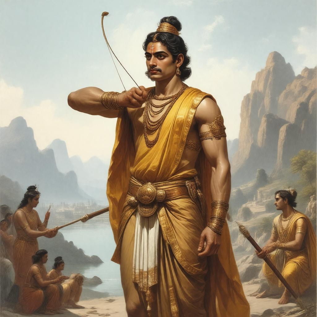 AI-created image of Lakshman