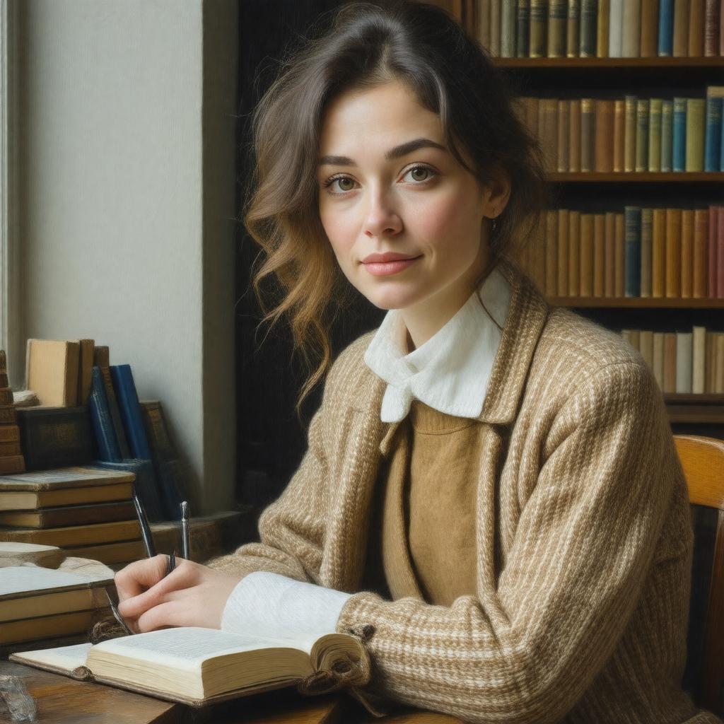 AI-created image of Laline Paull