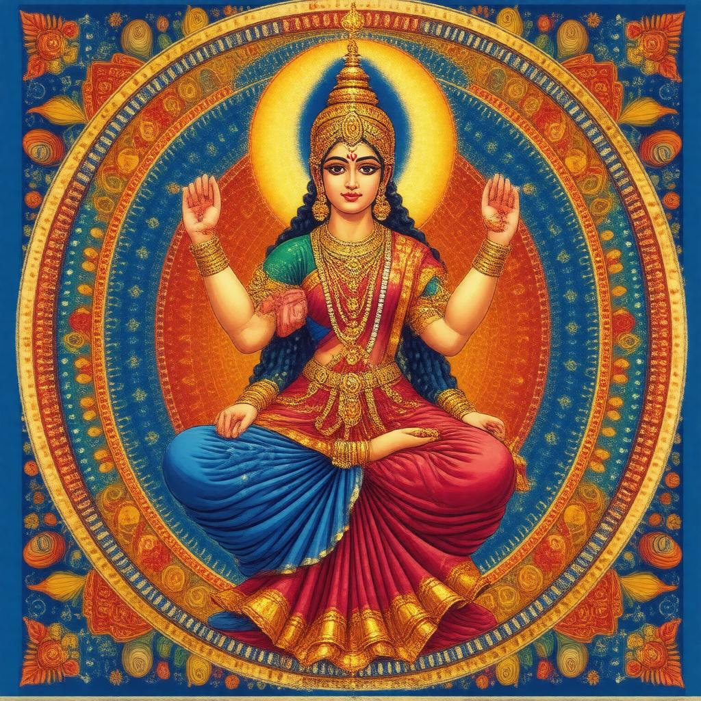 AI-created image of Lalita Panchami