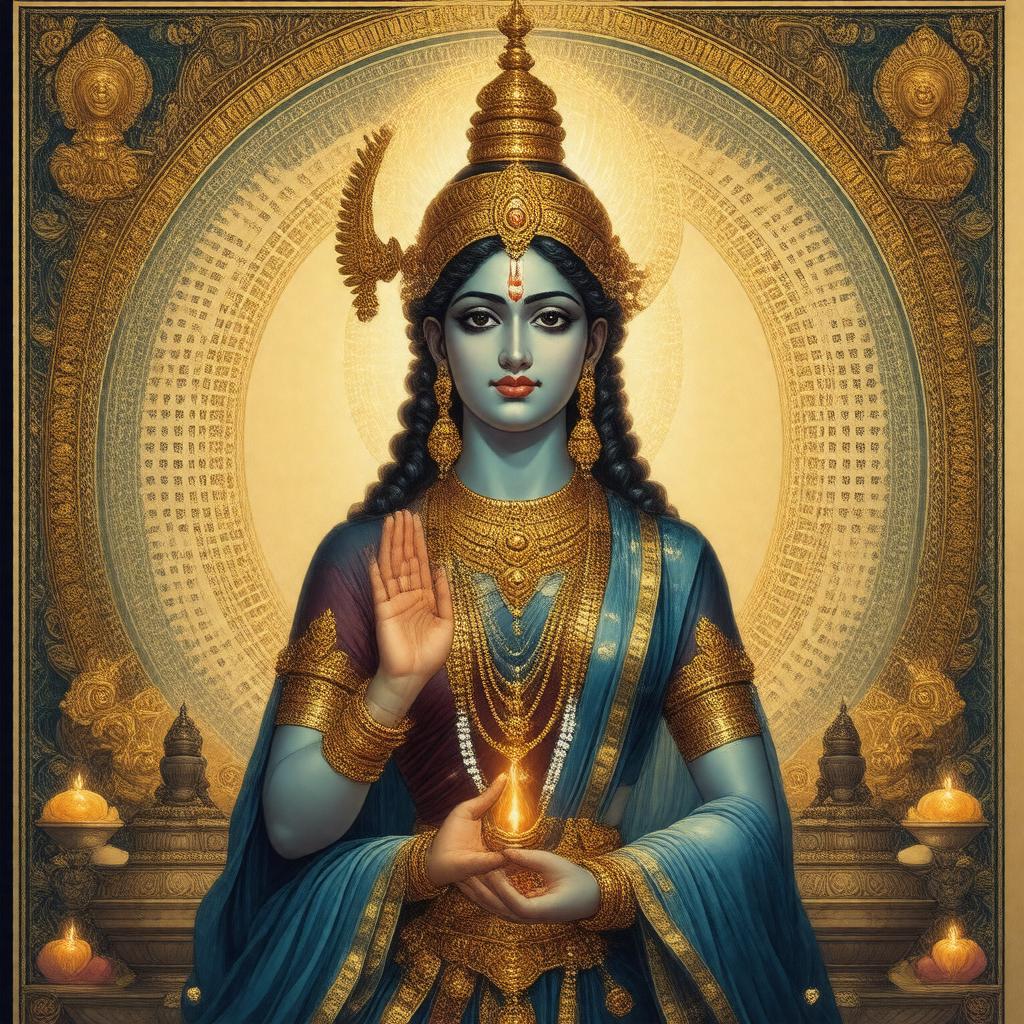 AI-created image of Lalita Sahasranama