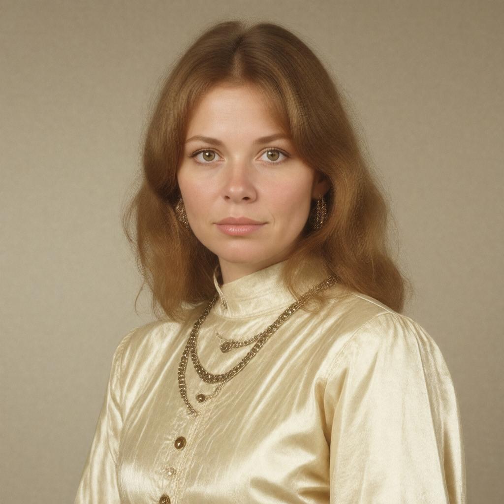 AI-created image of Lalla Ward