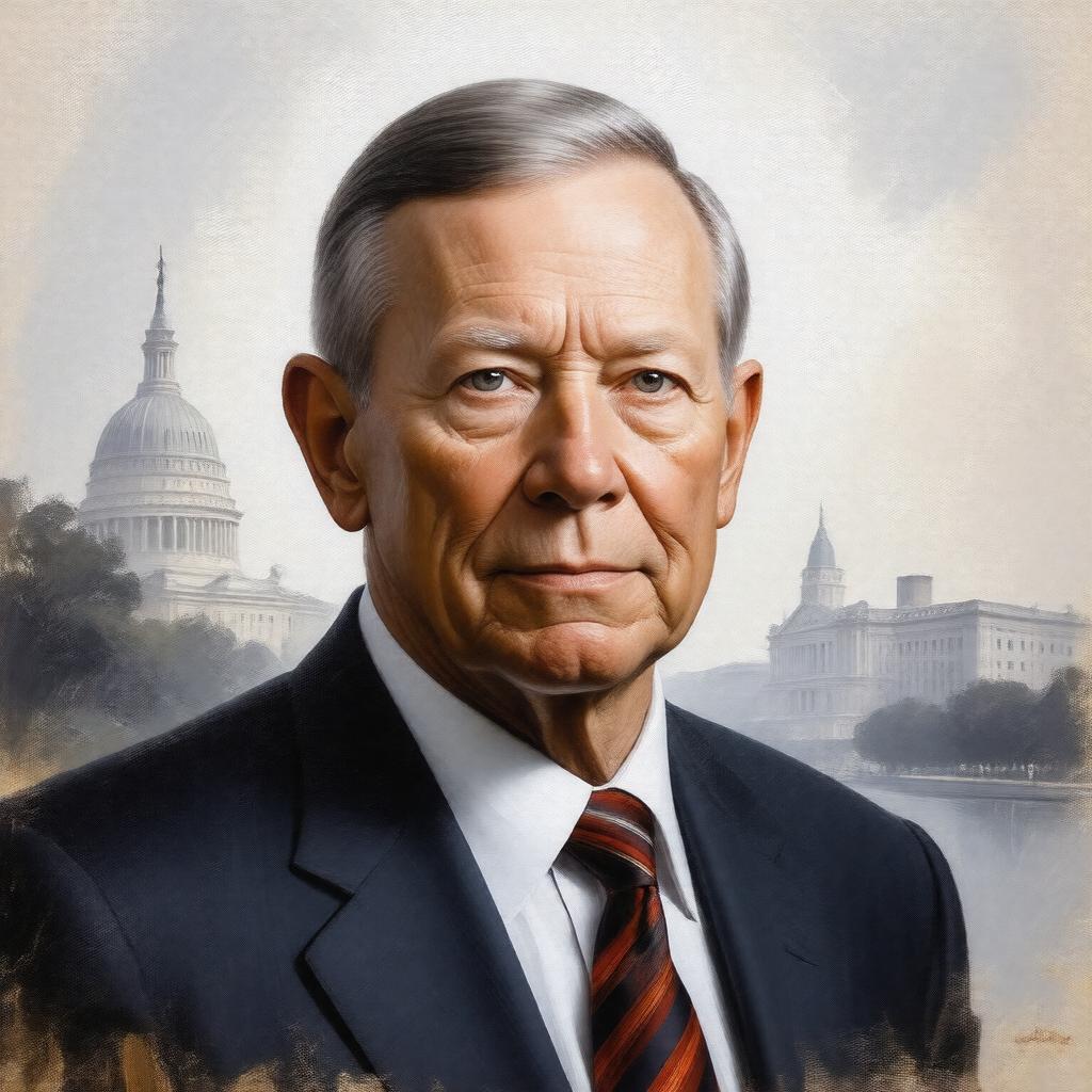 AI-created image of Lamar Alexander