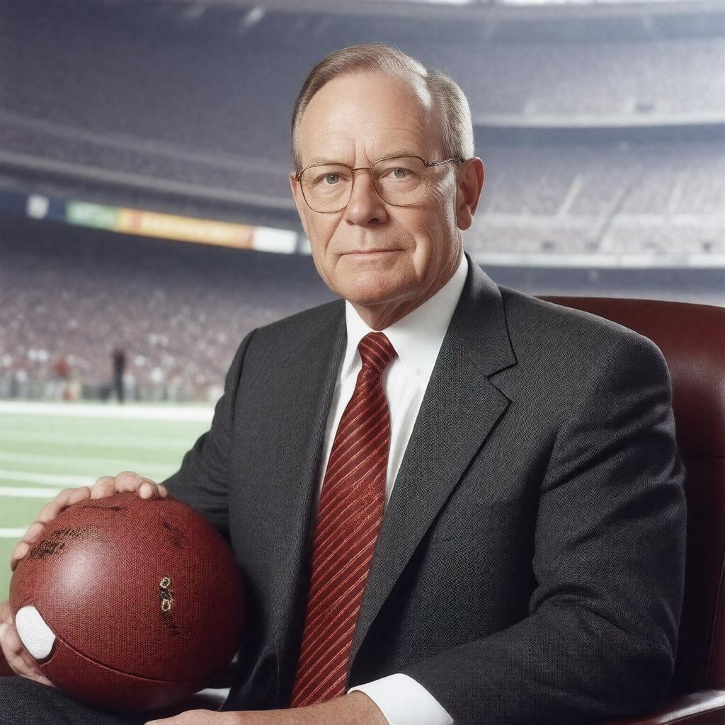 AI-created image of Lamar Hunt