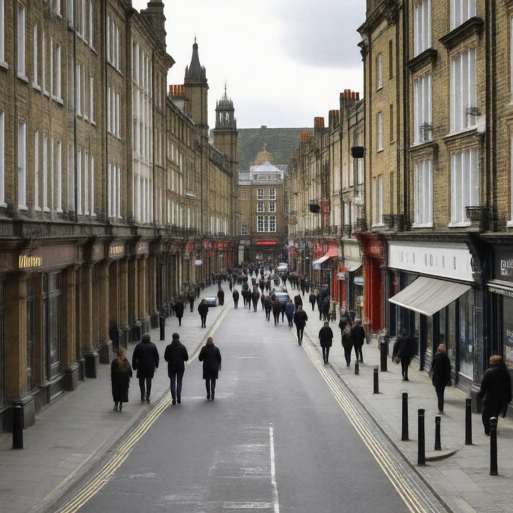 AI-created image of Lamb Street