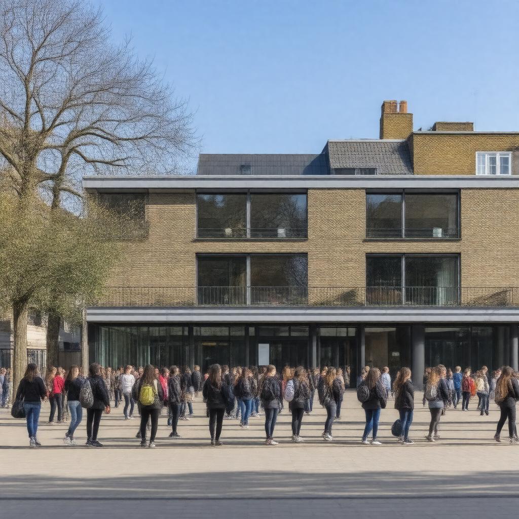 Click to view larger image AI-created image of Lambeth Academy