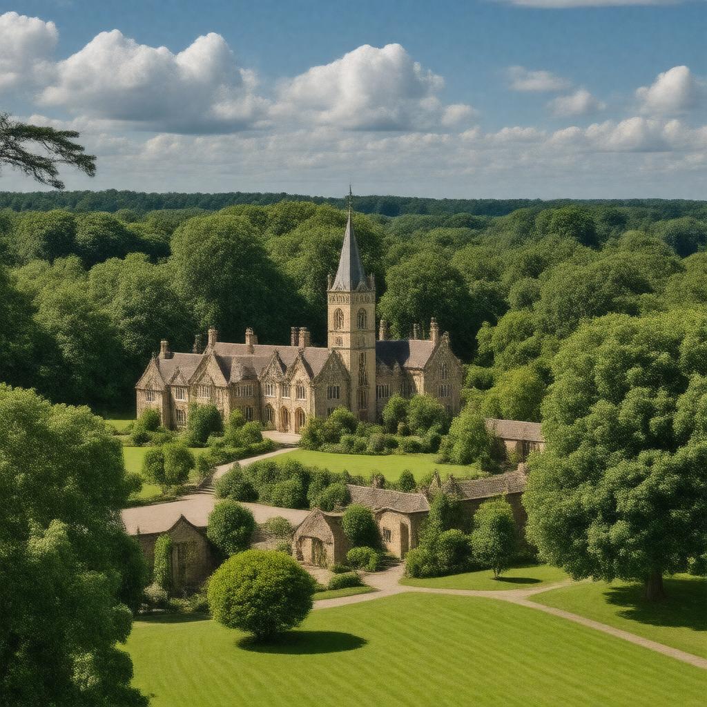 AI-created image of Lambrook School