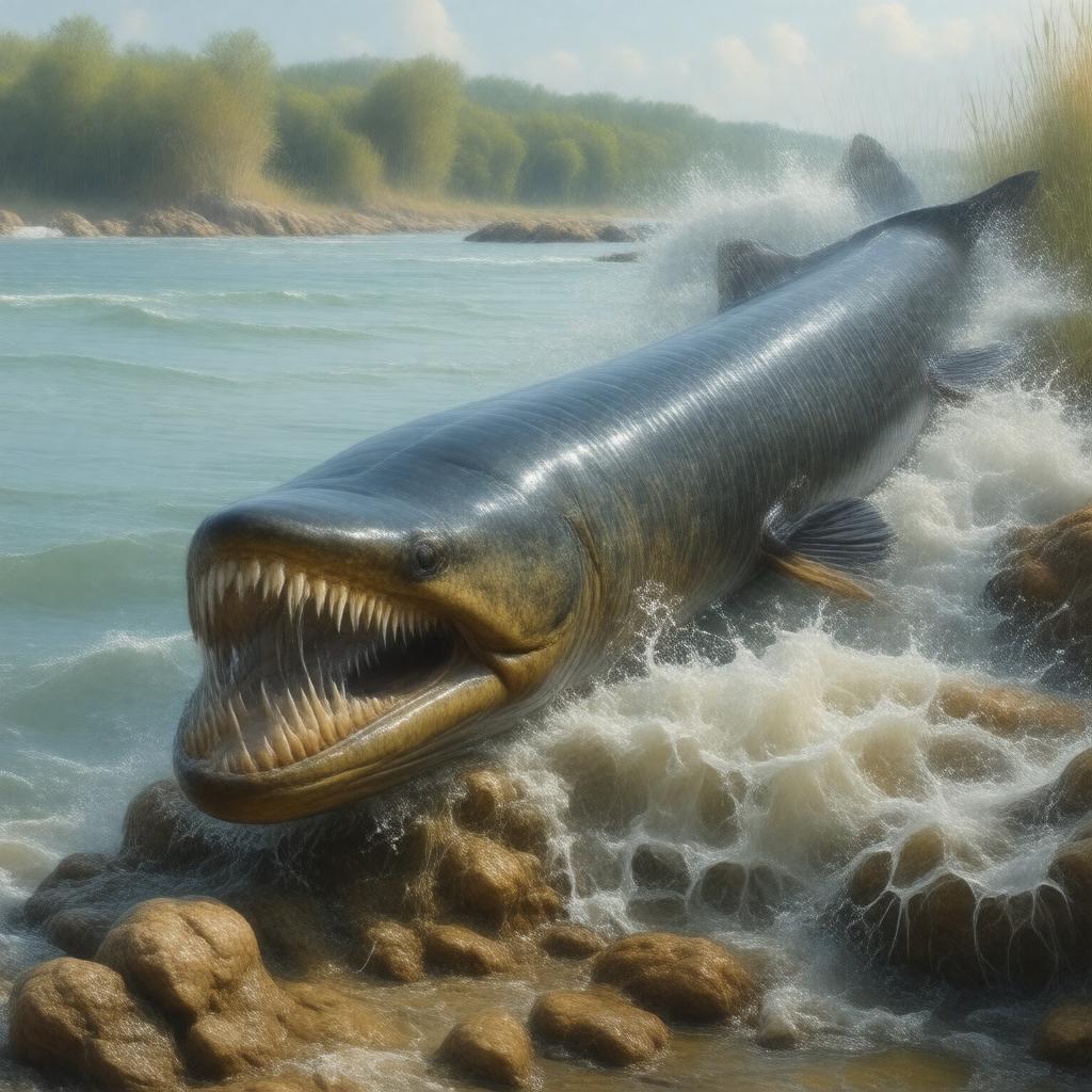 Click to view larger image AI-created image of Lamprey