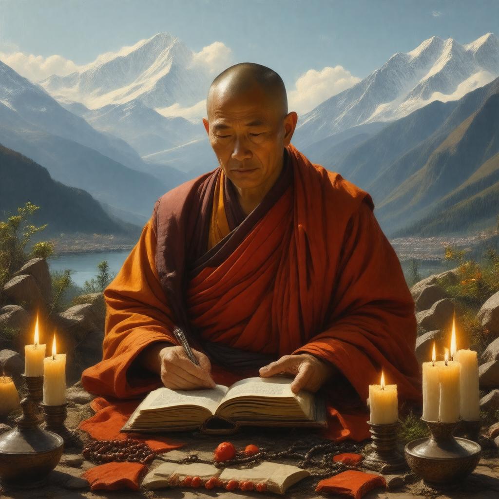 AI-created image of Lamrim