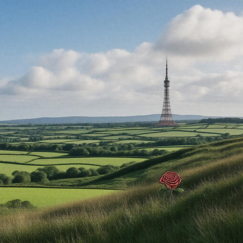 AI-created image of Lancashire, England